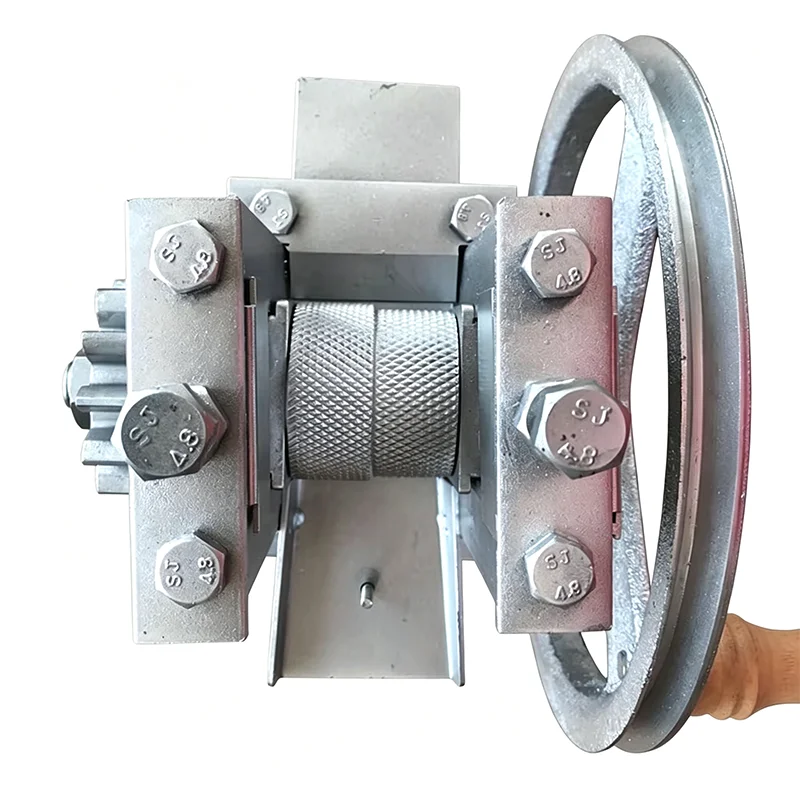 Manual Bamboo Strip Making Machine Hand-Cranking Wood Strips Slicing Machine Bamboo Chip Separator Bamboo Processing Tool