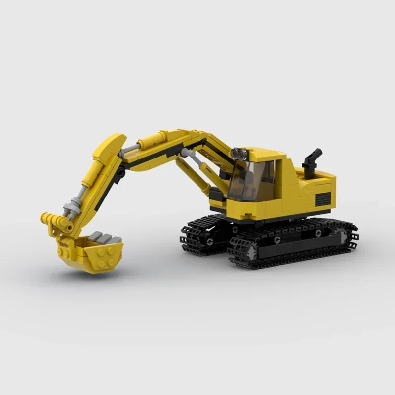 Moc Building Blocks Engineering Vehicle Series Model Technology Brick DIY Excavator Assembly Toy Holiday Gifts