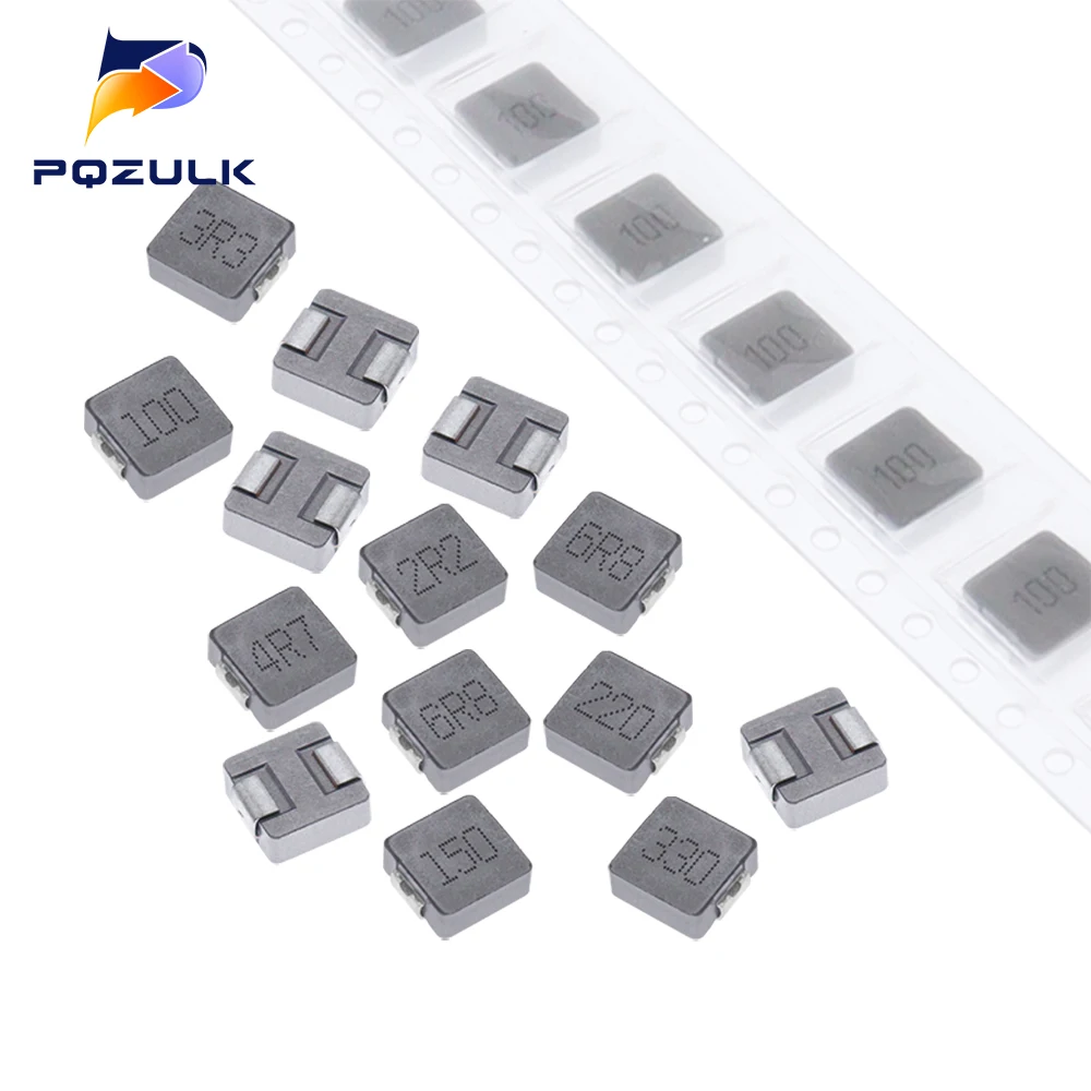 10PCS 0630 SMD Power Inductors 1uh 2.2uh 3.3uh 4.7uh 6.8uh 10uh 15uh 22uh 33uh 47uh Chip Inductor 6*6*3