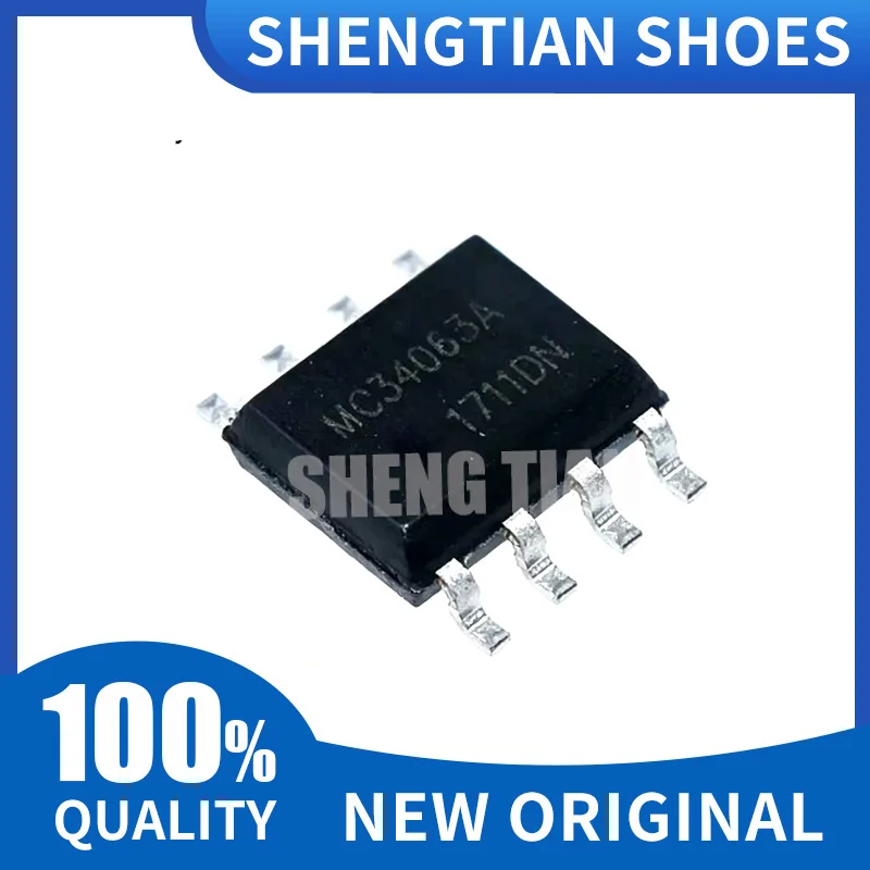 10pcs/lot  New MC34063 MC34063A 34063A SOP-8 DC-DC in stock