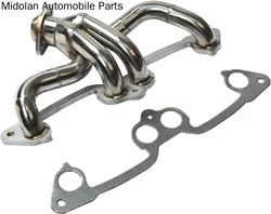 Stainless Steel Exhaust Headers Manifold Kits Fit For 91-02 Jeep Wrangler TJ & YJ 2.5L