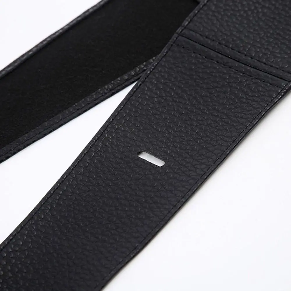 Luxury Bowknot Slim Fit Wide Waist Band Corset Waistband Ladies Dress Cummerbands Leather Belt