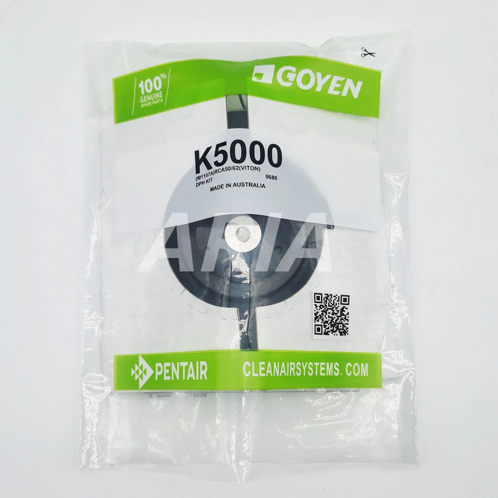 Kit de Mantenimiento para Colector de Polvo con Diafragma Goyen K5000 M1157A K5002 M1528A K5004 M1638A K5005 M1639A RCA50T CA62/RCA62 Viton/Buna
