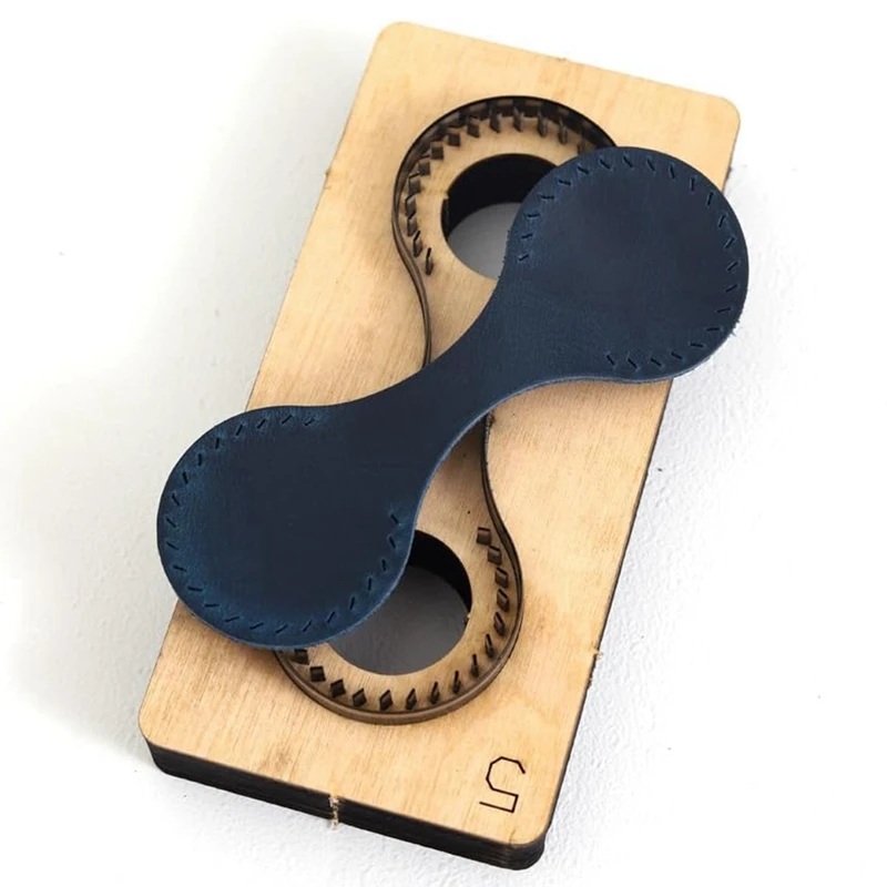 พวงกุญแจหนังตัดตายแม่พิมพ์ตัดหนังสำหรับการทำงานฝีมือเครื่องหนัง DIY