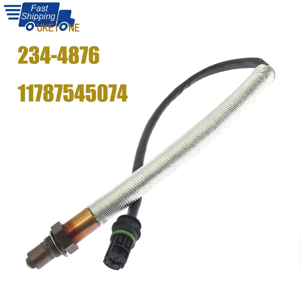 Lambda 11787545074 234-4876 Rear Downstream O2 Oxygen Sensor 4 Wires For BMW E60 E70 E90 128i 135i 328i 550i 650i 750i X5 X6 Z4