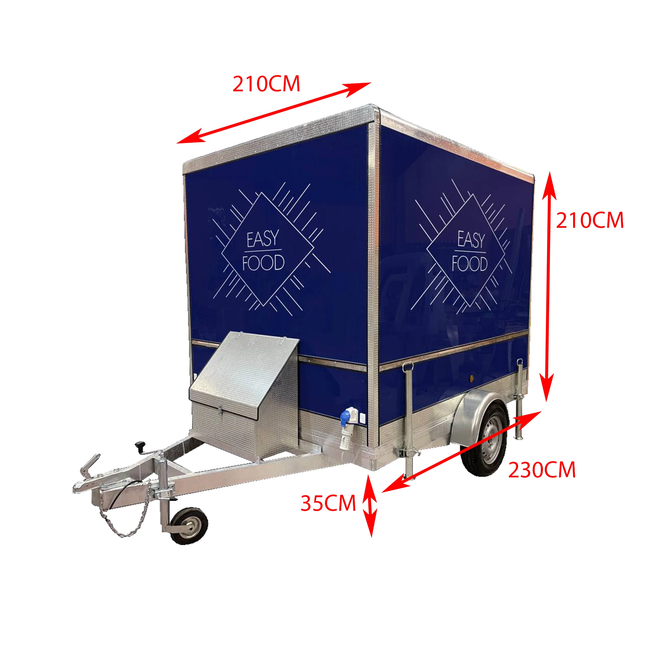 

Мобильная кухня на прицепе, фудтрак, кухонный прицеп