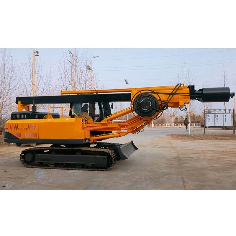 YG Soil Drilling Rig Machine Hydraulic Crawler Excavator Farm Home Agricultural Bagger