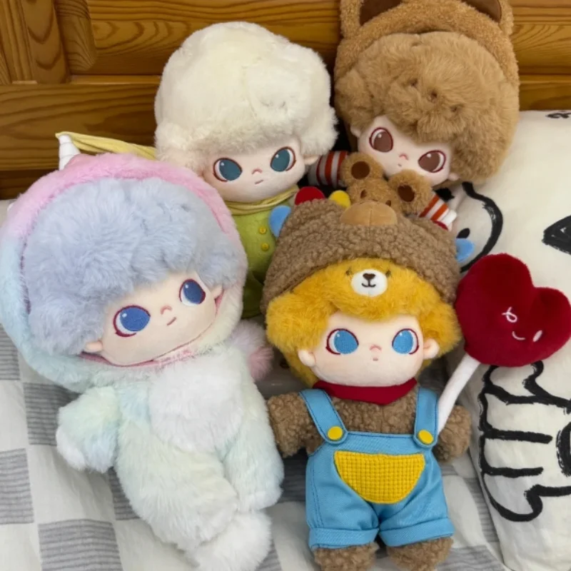 

20cm Dimoo Cotton Doll Anime Figure Dating Day Letter From The Snowman Plush Toys Unicorncute Model Doll Kids Birthday Gift