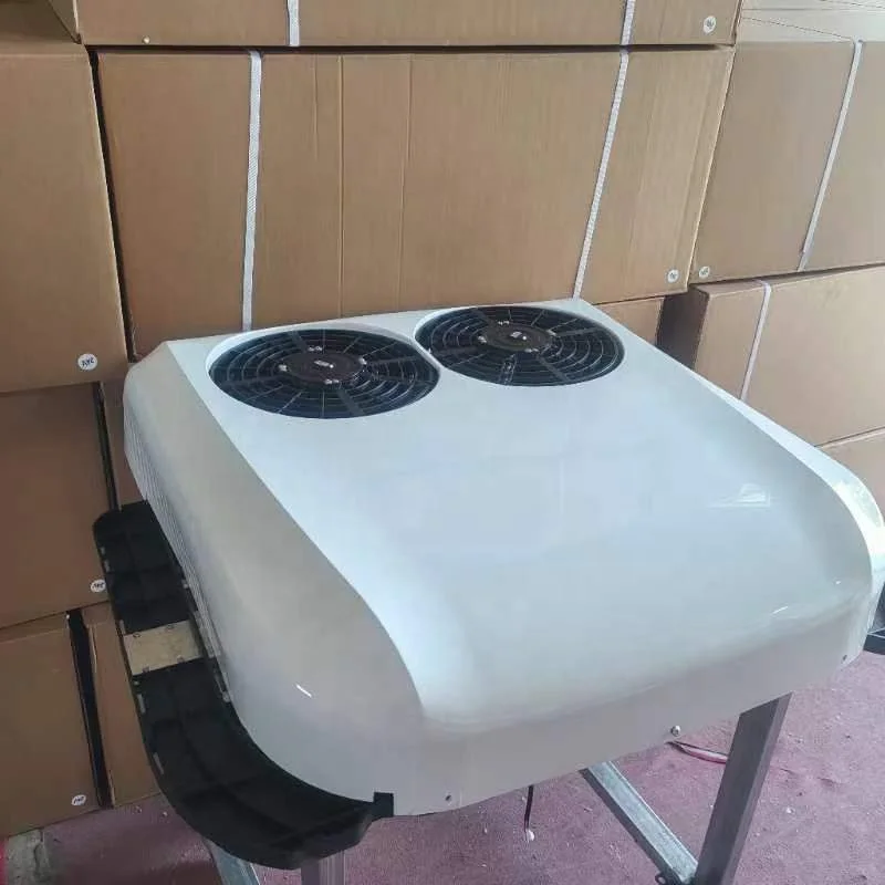 Ultra-fast Cooling 12V 24V Compact Rooftop Parking Air Conditioner Big Electric AC for Truck Cabin Caravan