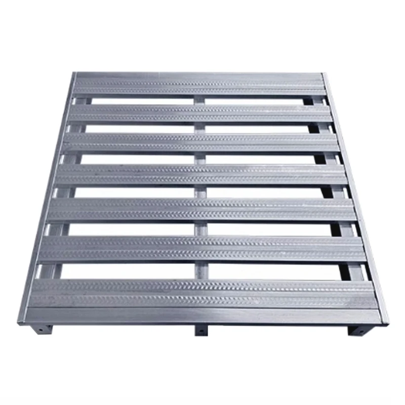 Heavy-duty  Steel pallets Forklift iron Industrial storage shelves Logistics turnover Iron pallets