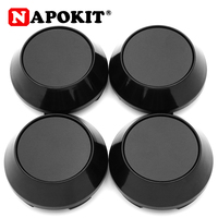 4PCS Universal ABS 65MM Car Wheel Center Cap Sport Rim Hub Caps Dust-proof Cover 60MM Clip Car Accessories