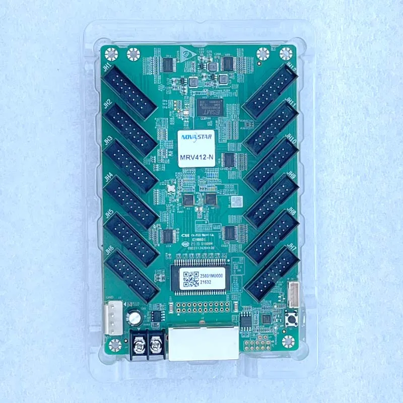 LEDDisplay Receiving Card Novastar MRV412-N Full Colour HUB75 RGB SMD Panel Video Wall Digital Signage Control Card