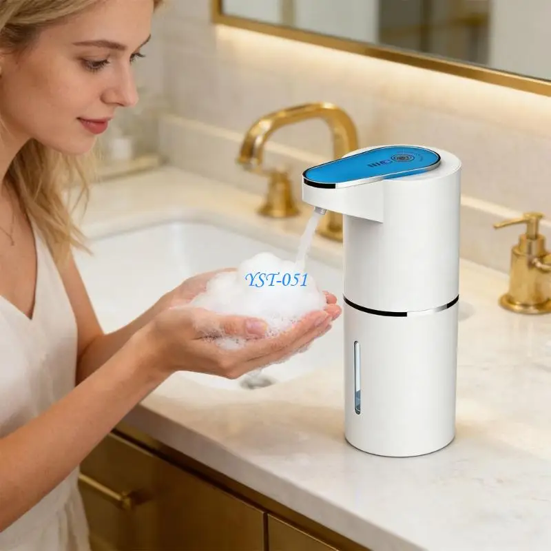 

E15A Motion Activated Liquid Soap Dispenser 3 Level configuration USB Charging Strong Build In Black White Blue