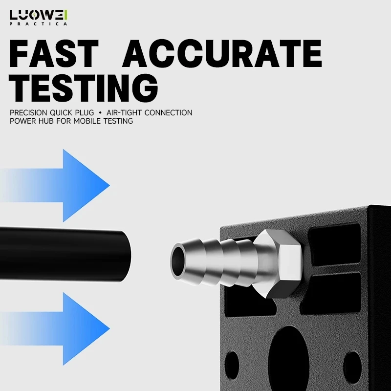 LUOWEI LW-Q4 Pro Mobile Phone Air Tightness Detector Precision Clamping for Mobile Phones Air Tightness Leak Tester
