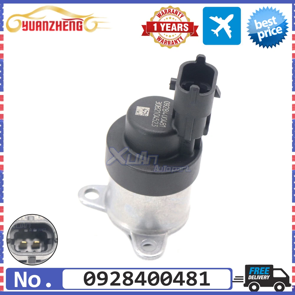

0928400481 Car Fuel Pump Regulator Suction Control Solenoid SCV Valve For IVECO MIDIRIDER ML100E ML140E FORD FIAT DAF CUMMINS