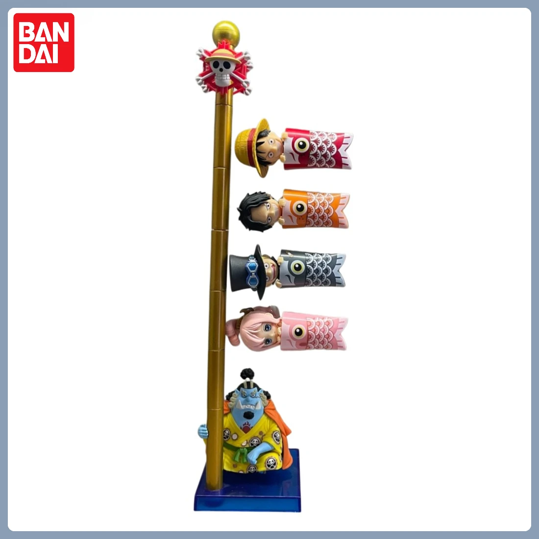 

Bandai Genuine One Piece Wcf Anime Figure Koinobori Luffy Jinbe Ace Sabo Shirahoshi Action Figure Doll Toys Collection Model