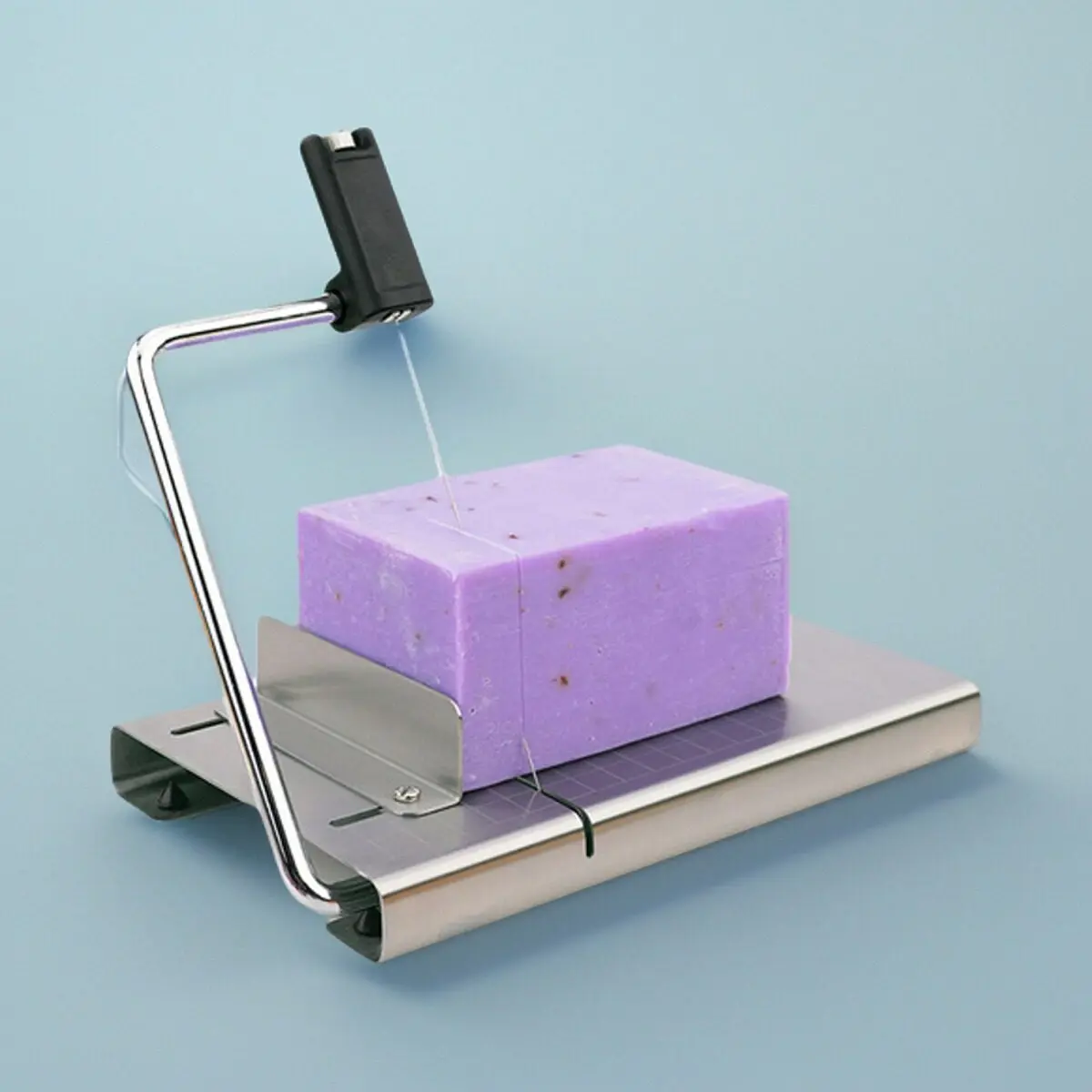 

Нож для резки мыла из нержавеющей стали, ручной инструмент для нарезки мыла, сырорезка, нож для масла, принадлежности для изготовления мыла и рукоделия