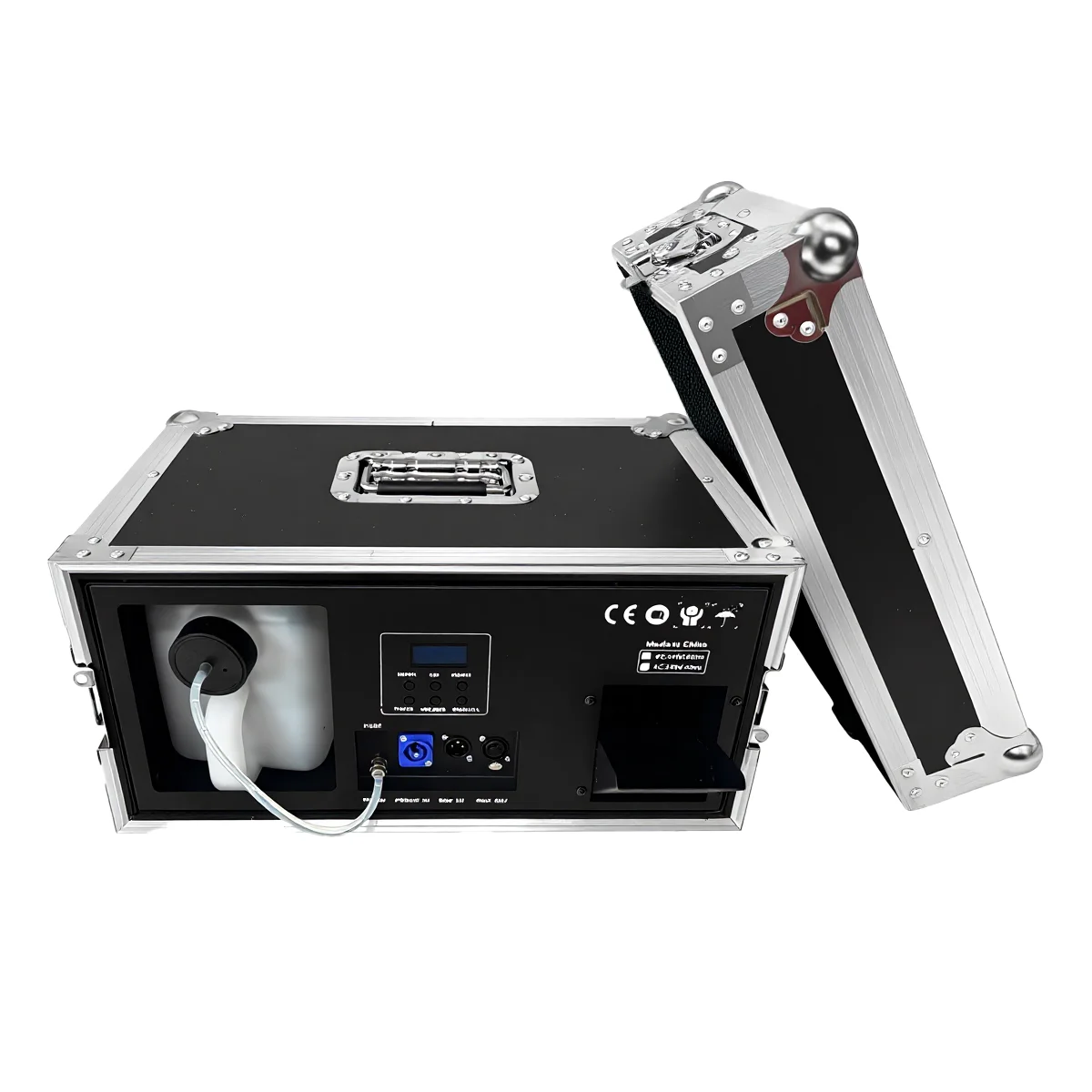 

SFX 1500W Electric Fog Machine Water Based Haze with Flight Case Theater Concerts DMX 2CH LCD Remote Control Morning
