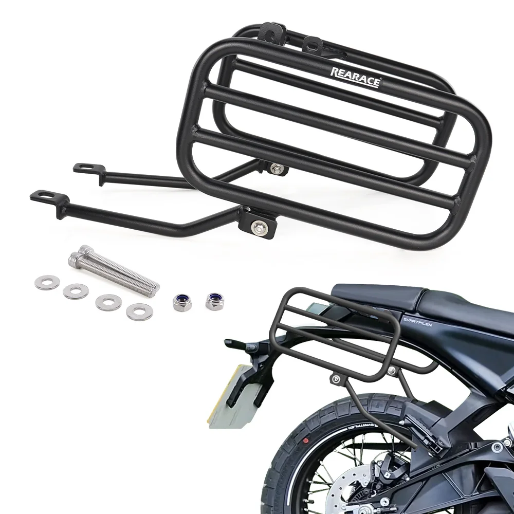 

Motorcycle Saddlebag Support Bars Side Carrier Luggage Rack For Husqvarna Svartpilen & Vitpilen 250/ 401 2024-2025 Pannier Racks