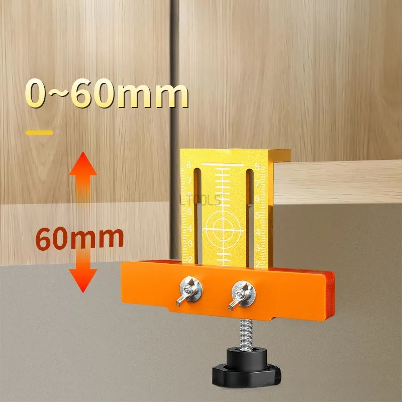 New Version of Cupboard Door Installation Assistant Ceiling Ruler Multifunctional Two-in-one Adjustable Quick Position DIY Tool