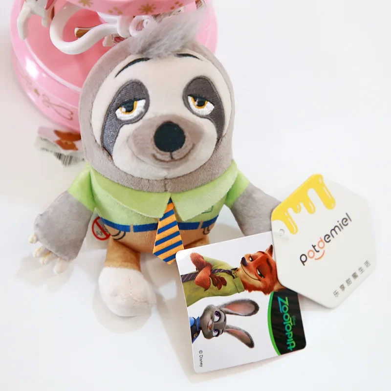 Cute Nick and Judy Plush Toys,  Zootopia Keychains and Lightning Backpack Decorations