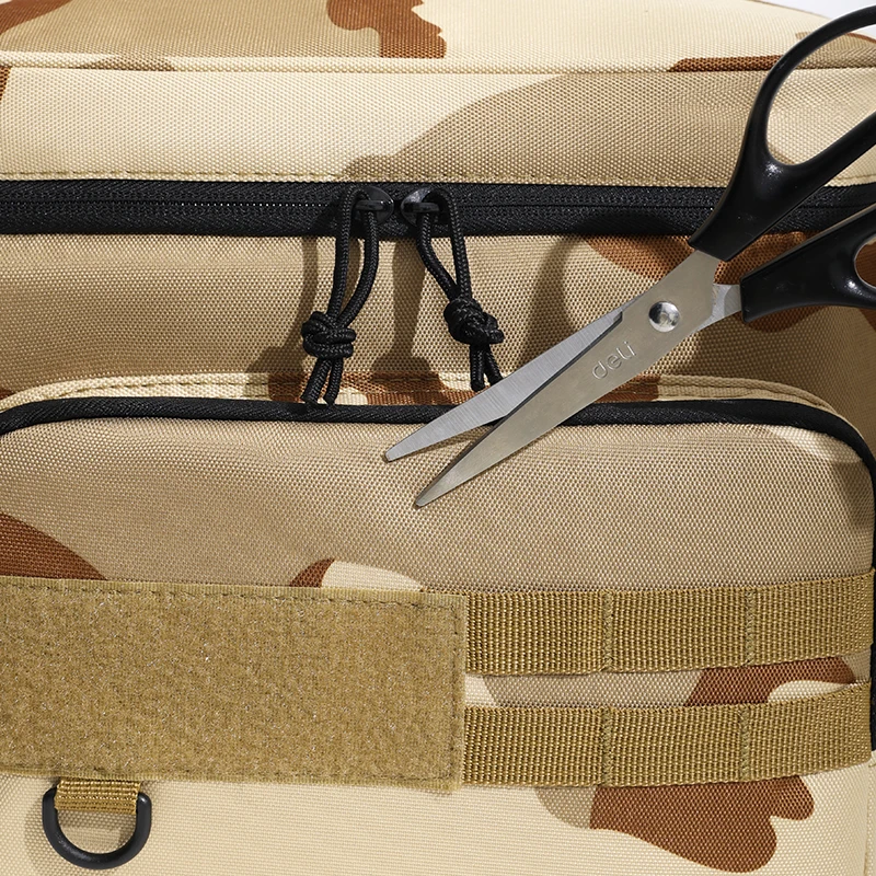 Taktische Thermo-Kühltasche mit hoher Kapazität, isolierte Lunchbox für den Außenbereich, auslaufsicher, isolierte, langlebige Lunchtasche für Männer, Mahlzeit ca – Detail 16