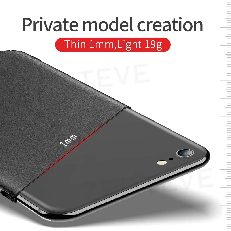 SE 2020 Case Zroteve Luxury Slim Frosted Hard PC Cover Coque For iPhone SE 2 3 2022 7 8 Plus iPhone7 iPhone8 SE2 SE3 Phone Cases