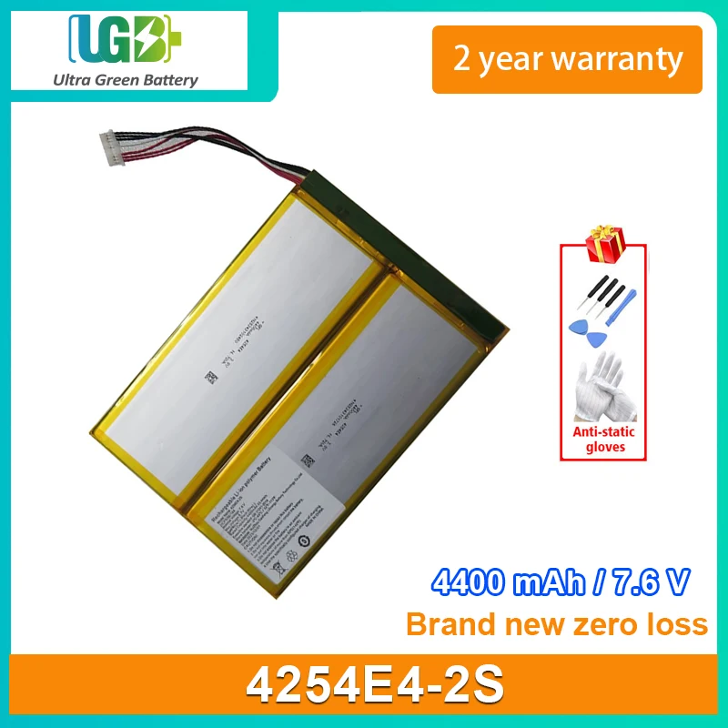 UGB New Laptop Battery For GFL 4254E4-2S 10PIN 7Lines 7.6V 4400mAh 33.44Wh