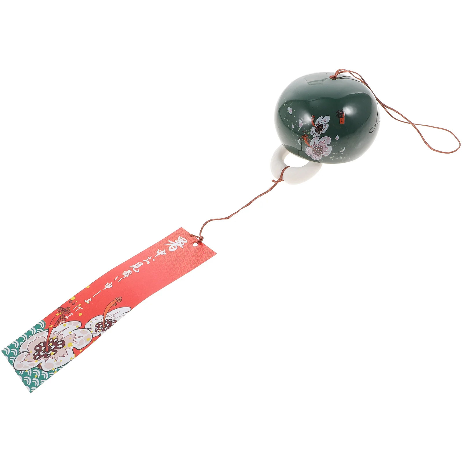 

Decorative Wind Chime Ceramic Japanese Style Hanging Bell for Garden Home Balcony Window Outdoor Pendant Ceramic Wind Bells