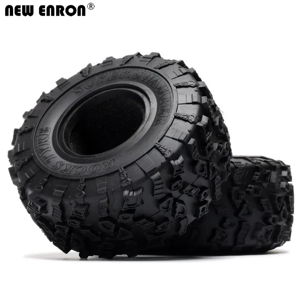 

NEW ENRON Rubber 4P 2.2" 132MM Tyre Tires For 1/10 RC Car BEADLOCK Climbing Rock Crawler Traxxas TRX-4 Axial SCX10 SCX10 II YETI