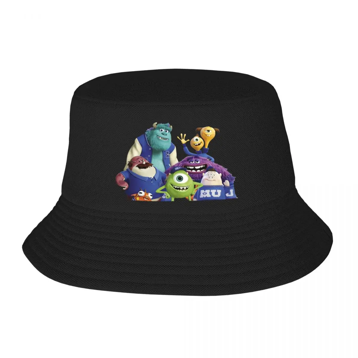 Summer Sullivan And Mike Bucket Hats for Women Men Disney Monsters University Sullivan Beach Foldable Bob Fishing Hats Boys