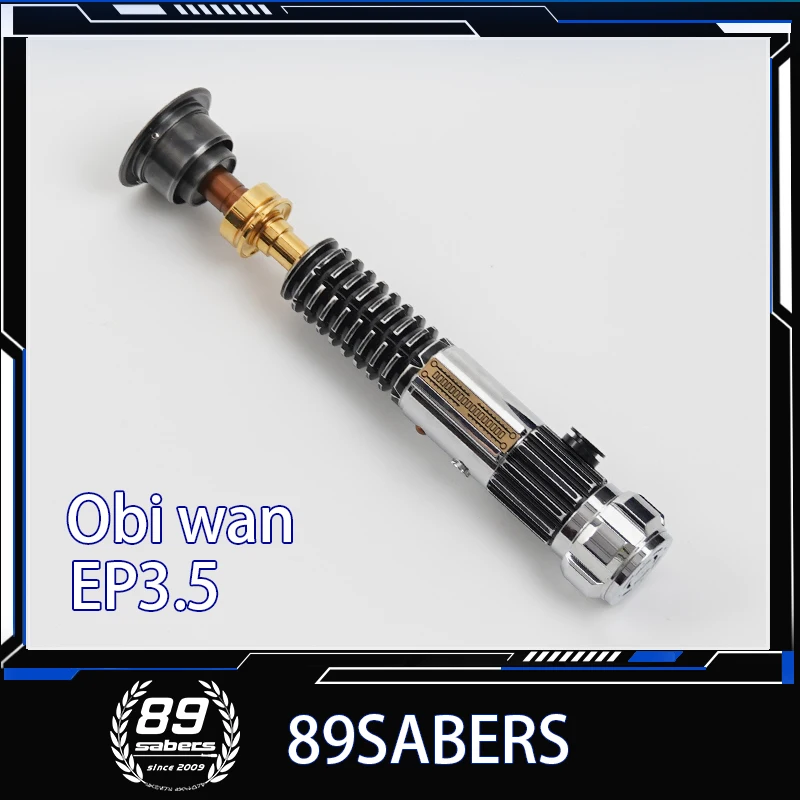 

[89SABERS] Obi-Wan 3TV Lightsaber Цельнометаллический материал, реквизит для фильма для повторной печати размеров 1:1, с 19 комплектами звуковых шрифтов и световых эффектов.