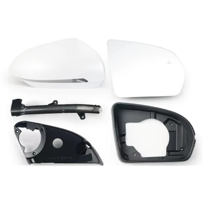 1pcs Car Rear Heated Blind Spot Mirror Glass Cover Frame Turn Signal Light Bottom for BYD ATTO 3 Yuan Plus 2022 2023 2024 2025
