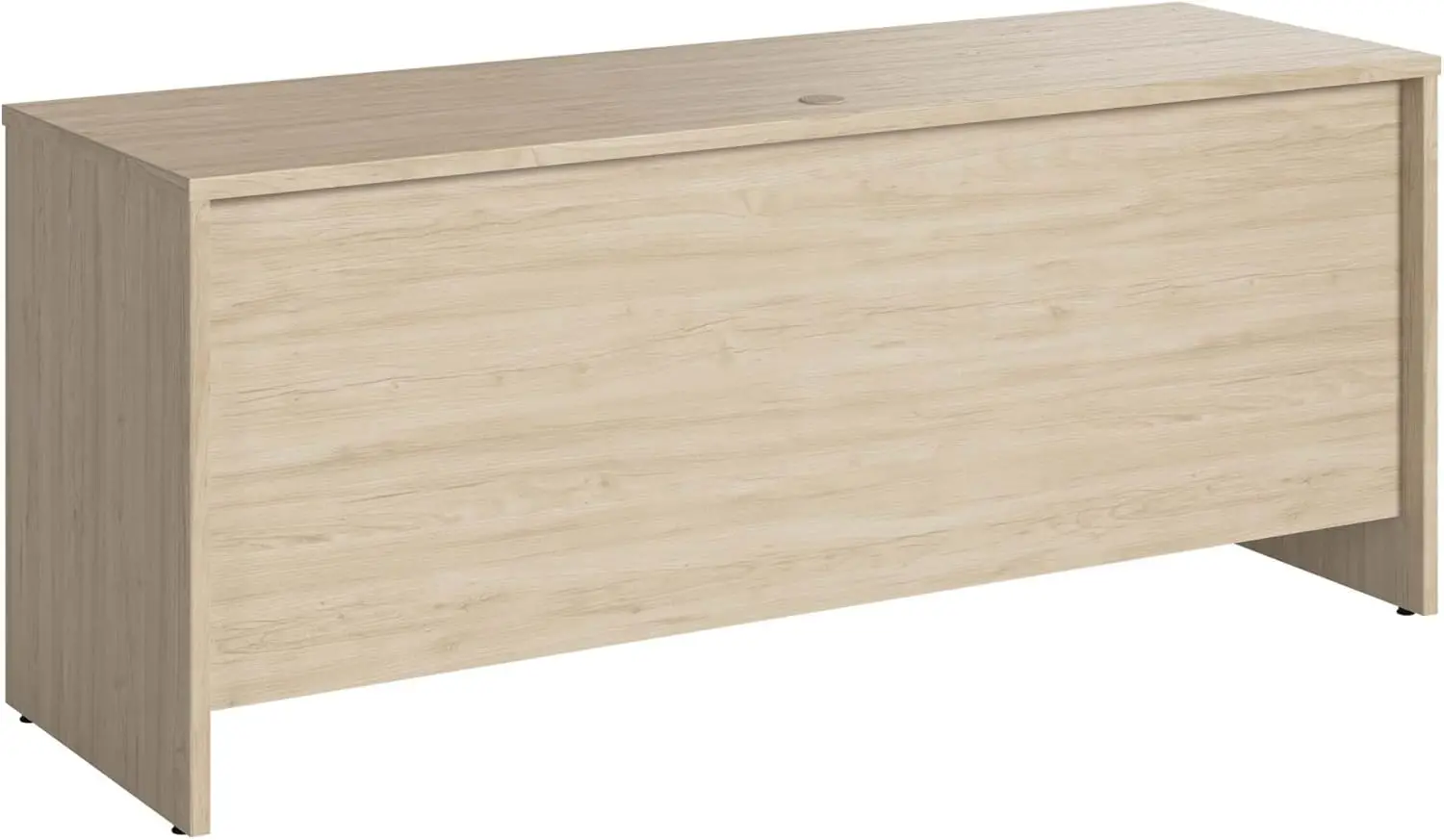 

Studio C Credenza Desk, Computer Table for Home or Professional Office, 72W x 24D, Natural Elm