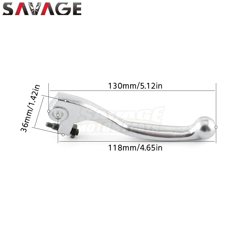 CRF150R CRF250F Motorcycle Brake Levers For Honda CRF 150 230 250 450 CR 80 85 125 250 500 XR650R XR400R Front Control Handles