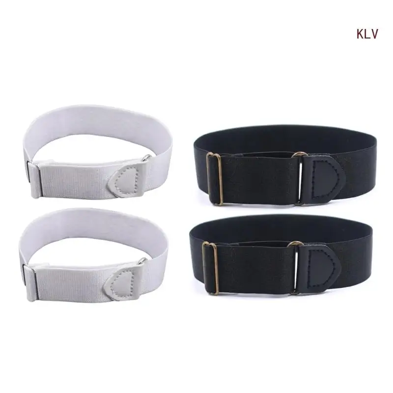 

Elastic Shirt Sleeve Stays Shirt Armband Sleeve Holder for Women Male Adjust Shirt Arm Garters Shirt Sleeve Band