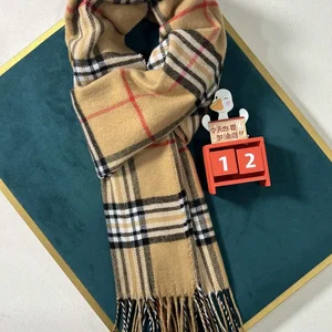 Heißer Kaschmirschal für Männer und Frauen, karierte Schal, Wrap, Pashmina, Foulard, Frau, Luxusmarke, Design, Winter, 2024 8 Hauptverkaufsanzugsrock - №5