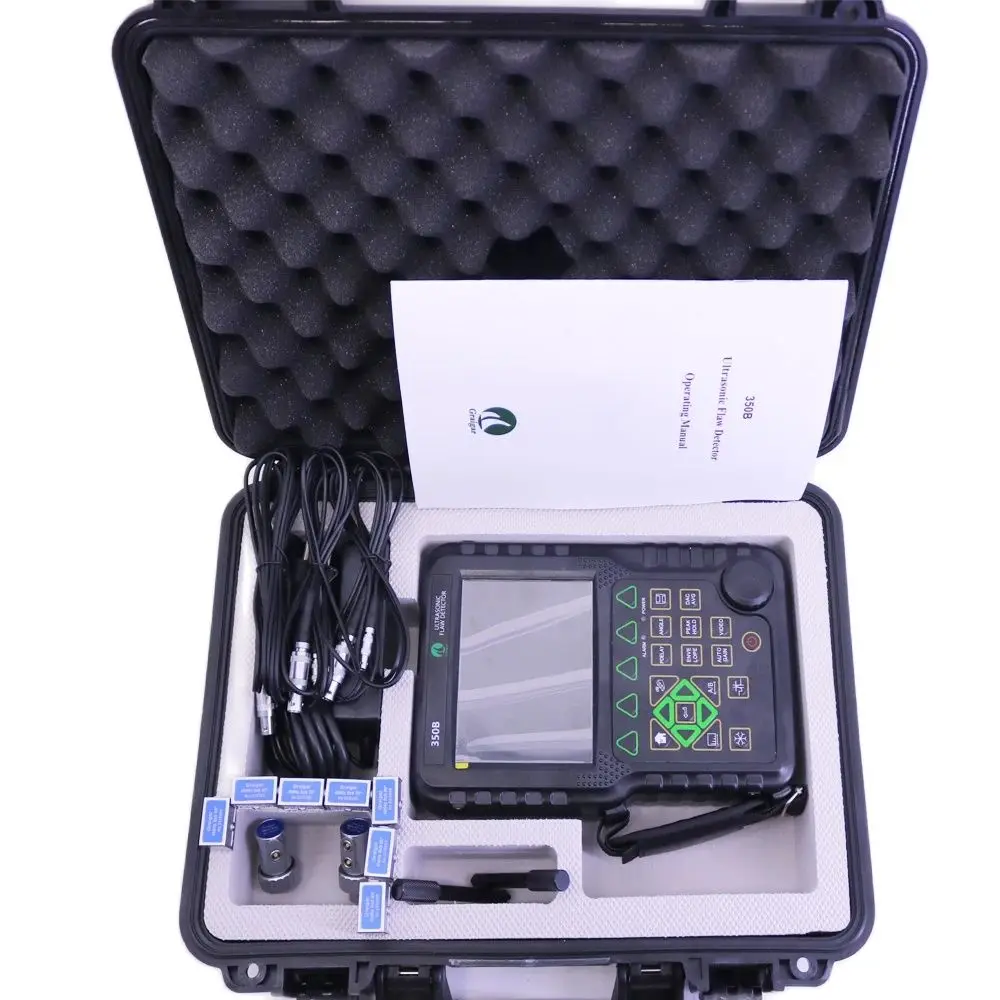 

MFD350B Digital Ultrasonic Flaw Detector NDT Meter Range 0~6000mm/Bandwidth 0.5~10MHz