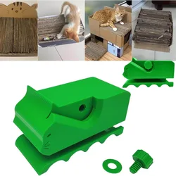 3D Printed Cardboard Cutter for New Cat Scratcher Precise Efficient DIY Accesorios Para Gatos