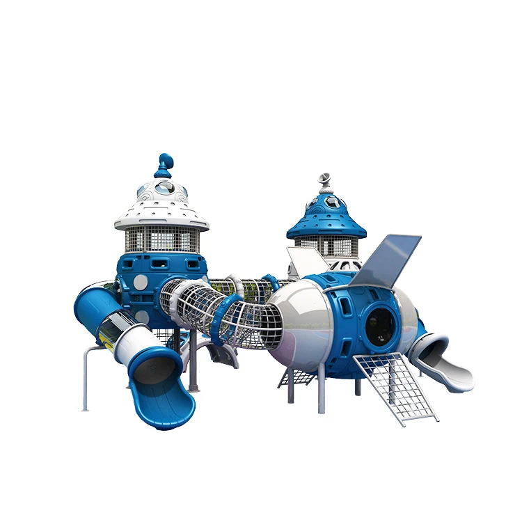Equipment Fitness Set Manufacturer Play Set Park Children  Amusement Park Facilities Outdoor Playground Slide