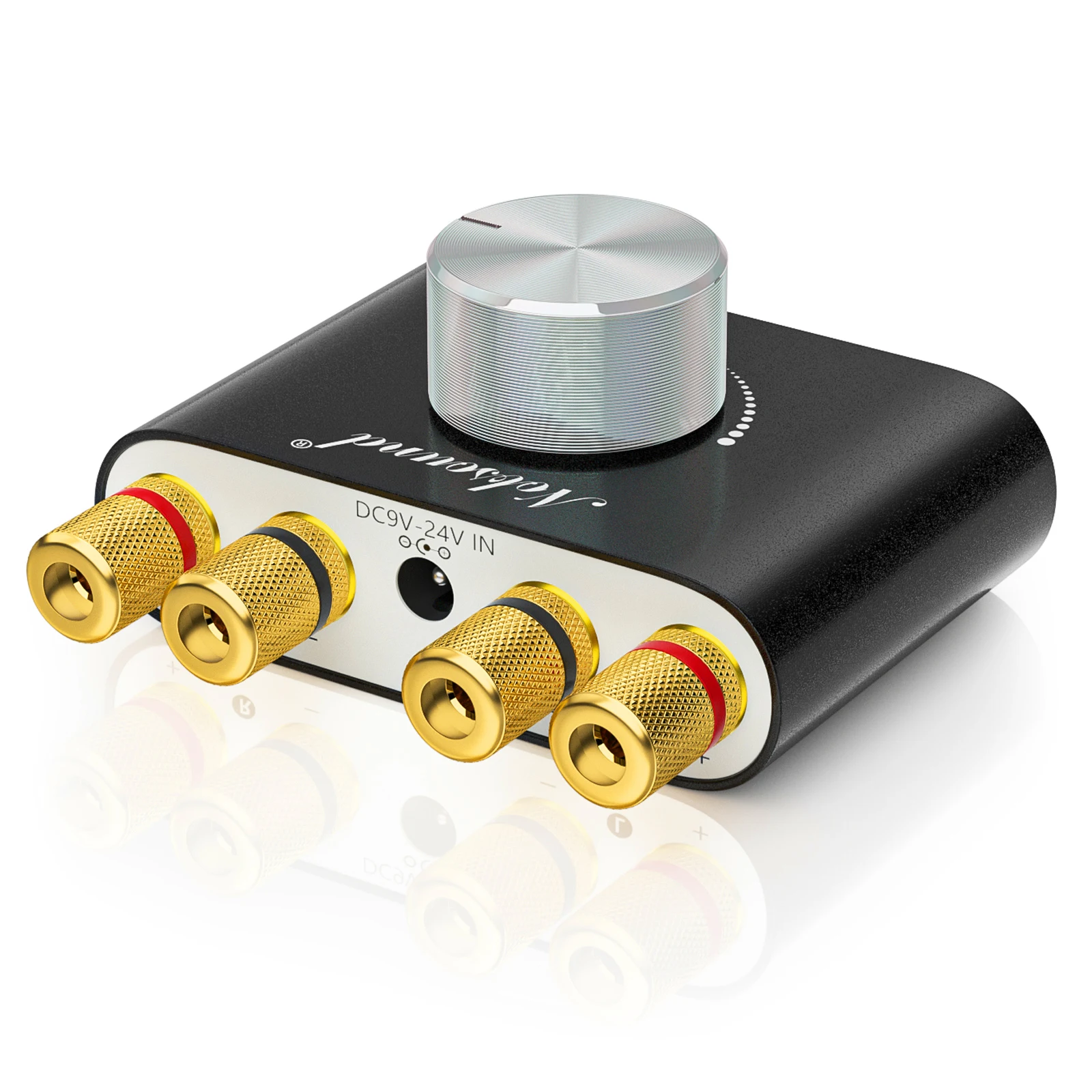 Nobsound Mini Bluetooth 5.0 TPA3116 Digital Amplifier Hifi Stereo Audio Receiver Power Amp 50W+50W Car Sound Amplifiers