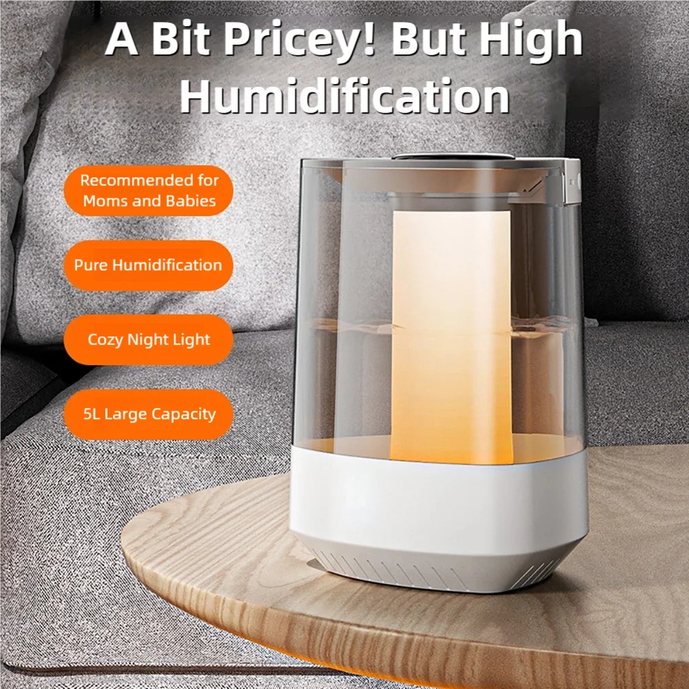 TINSOL 5L Smart Humidifier Hom - огляд і ціна Baby Nursery Air Purifier