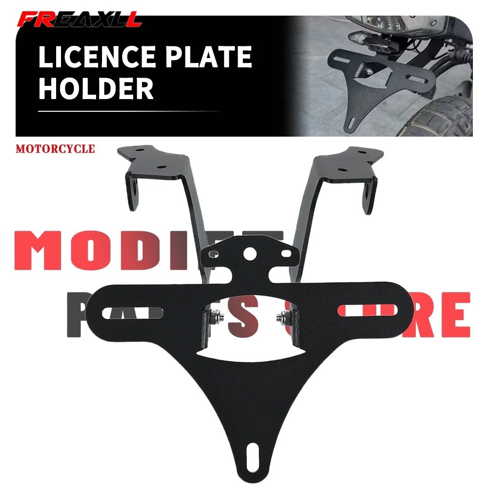 2026 For CFMOTO 450 MT IBEX450 2024-2026 2025 450MT Rear Tail Tidy Fender Eliminator Kit Motorcycle License Plate Holder Bracket