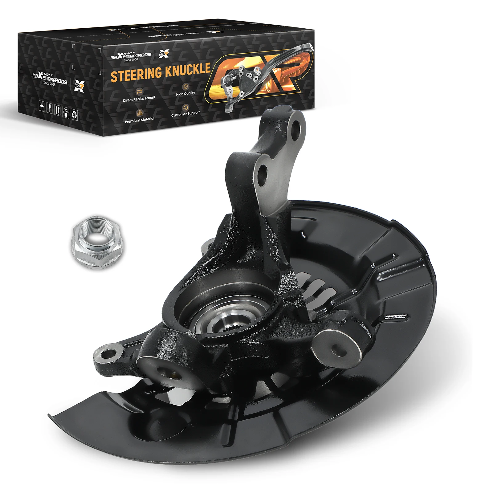 

Передний правый поворотный кулак и подшипник ступицы колеса, подходит для Toyota Camry 43211AA010