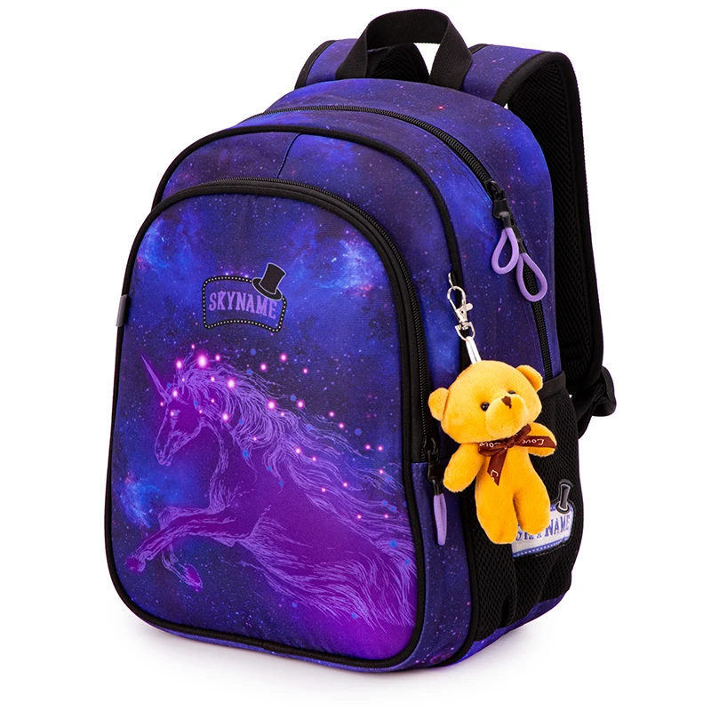 New Style Cartoon Girls School Backpack Children Orthopedic Schoolbag High Quality Waterproof Students Bookbag Kids Satchels