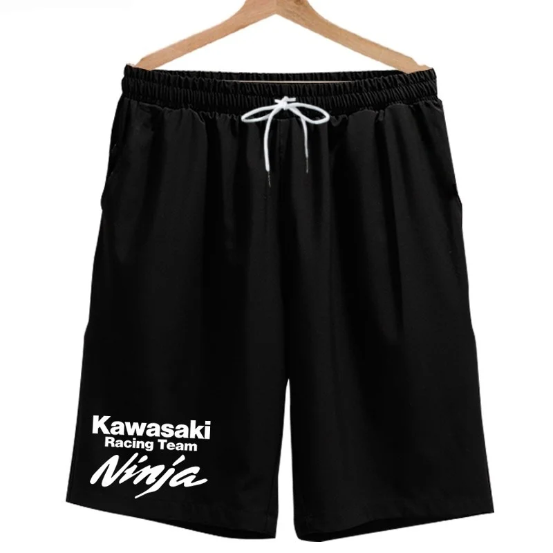 

Kawasaki Motorcycle Men's Sports Shorts Breathable Quick Drying Loose Comfortable Motorcycle Riding Outdoor Street