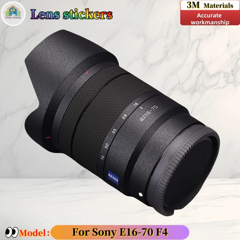 

E1670F4 For Sony E16-70 F4 lens sticker, DIY skin, Precision tailoring wear-resistant protective film