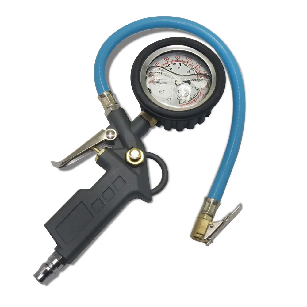 Automobile Tire Pressure Gun Barometer American Style European Style Japanese Style Handheld Tire Pressure Gauge