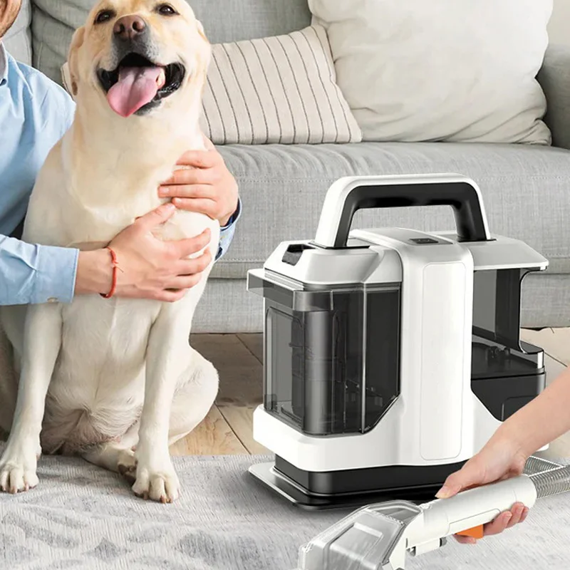 Handheld Carpet Pet Cleaner Powerful 450W 11KPa Powerful Vacuum Cleaner Machine For Carpet Sofa Spot Deep Cleaning Machine