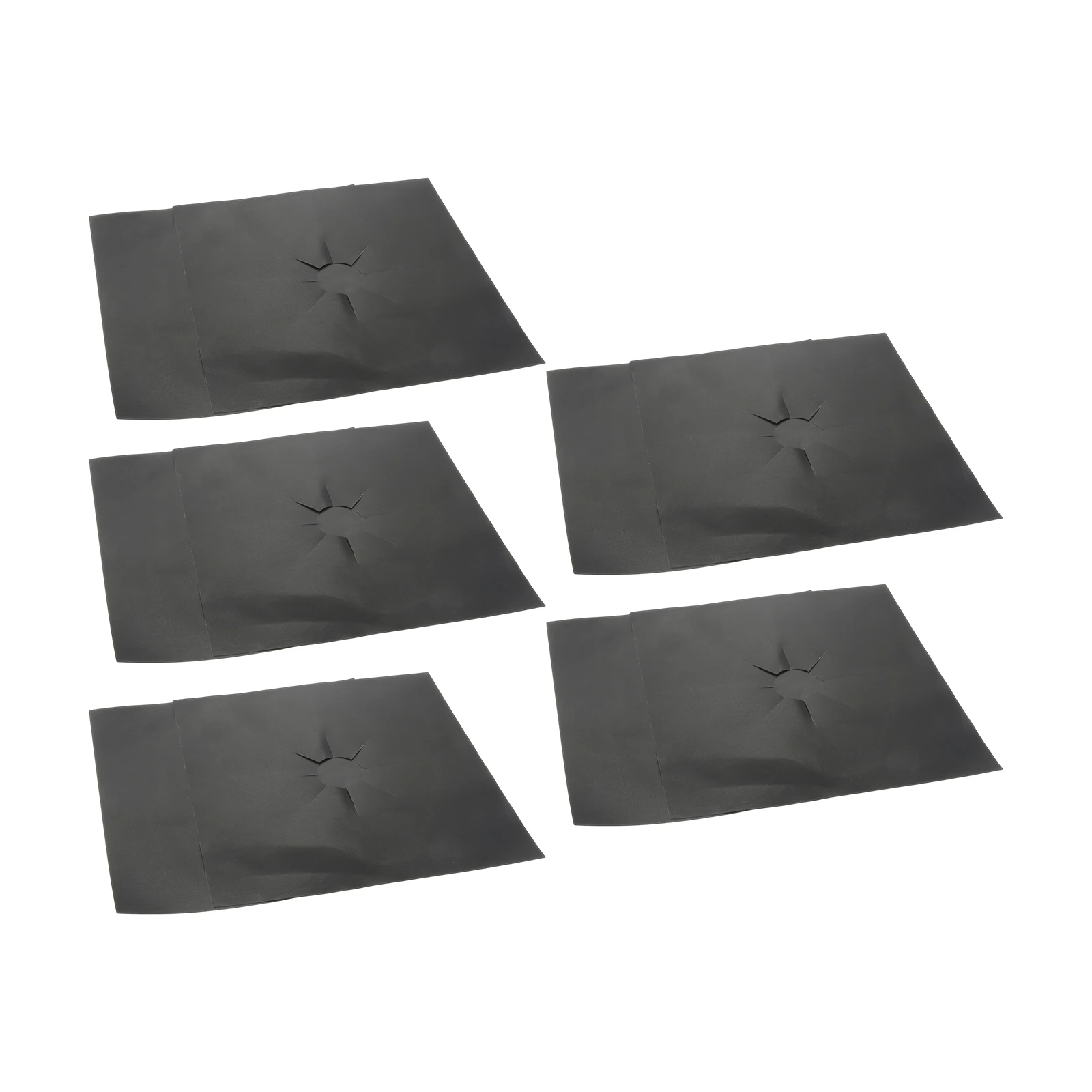 10PCS Reusable Gas Burner Stovetops Protection Pad Universal Anti-High Temperature Pad Kitchen Mat Cooker Cover Accessories